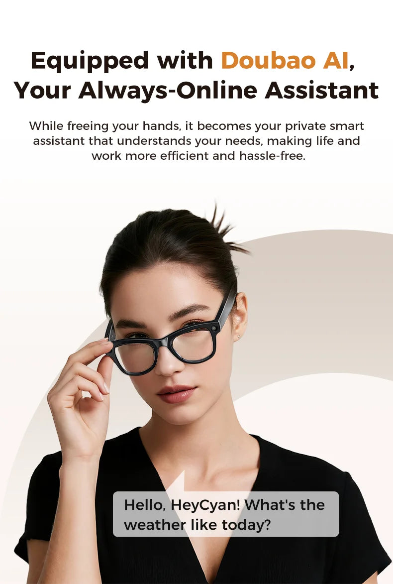 Gafas Inteligentes 2026 Cámara 800W y Traducción