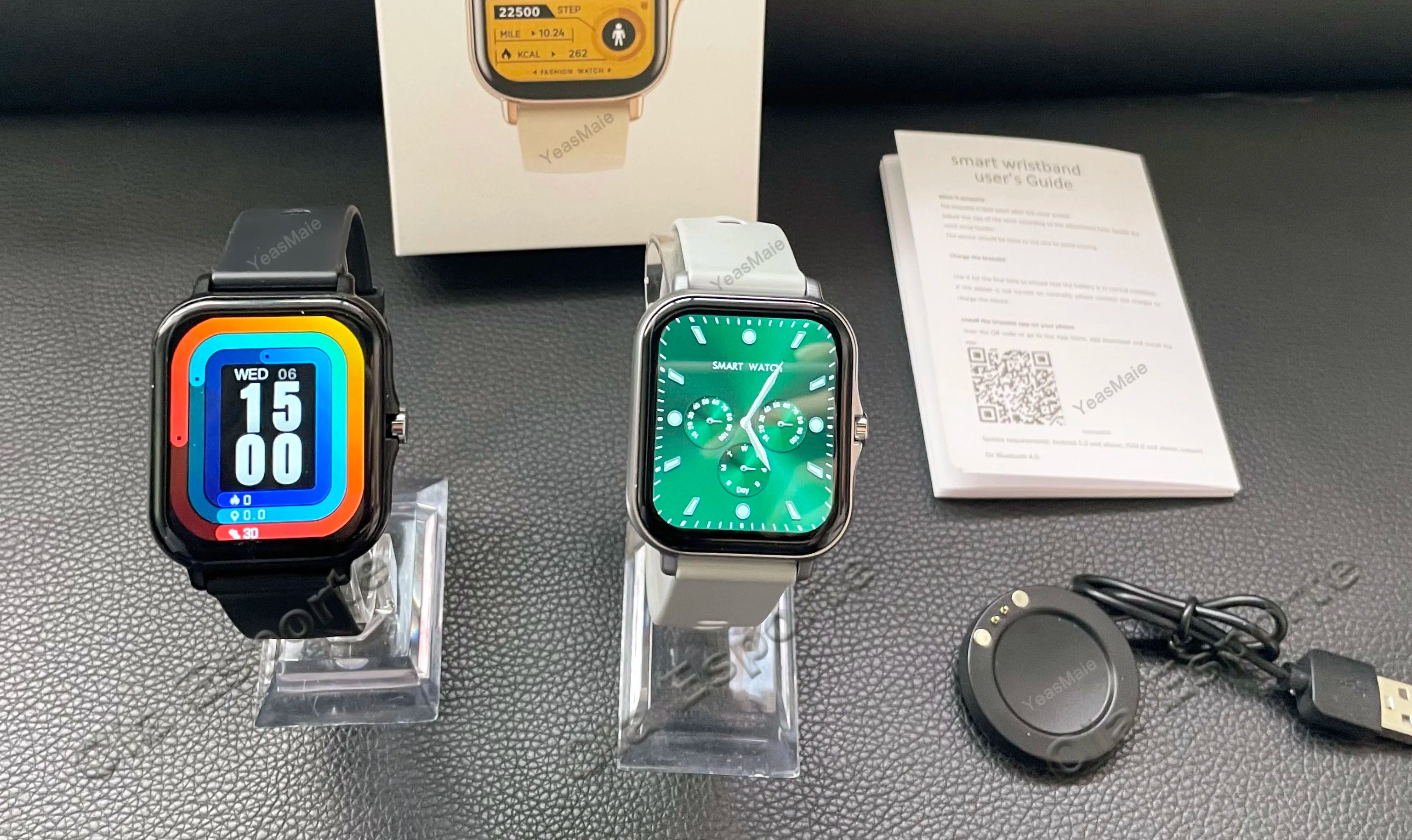 10050091741 hombres mujeres SmartWatch 2,02 Amoled llamada frecuencia cardíaca presión arterial deporte Fitness impermeable reloj inteligente para IOS Android