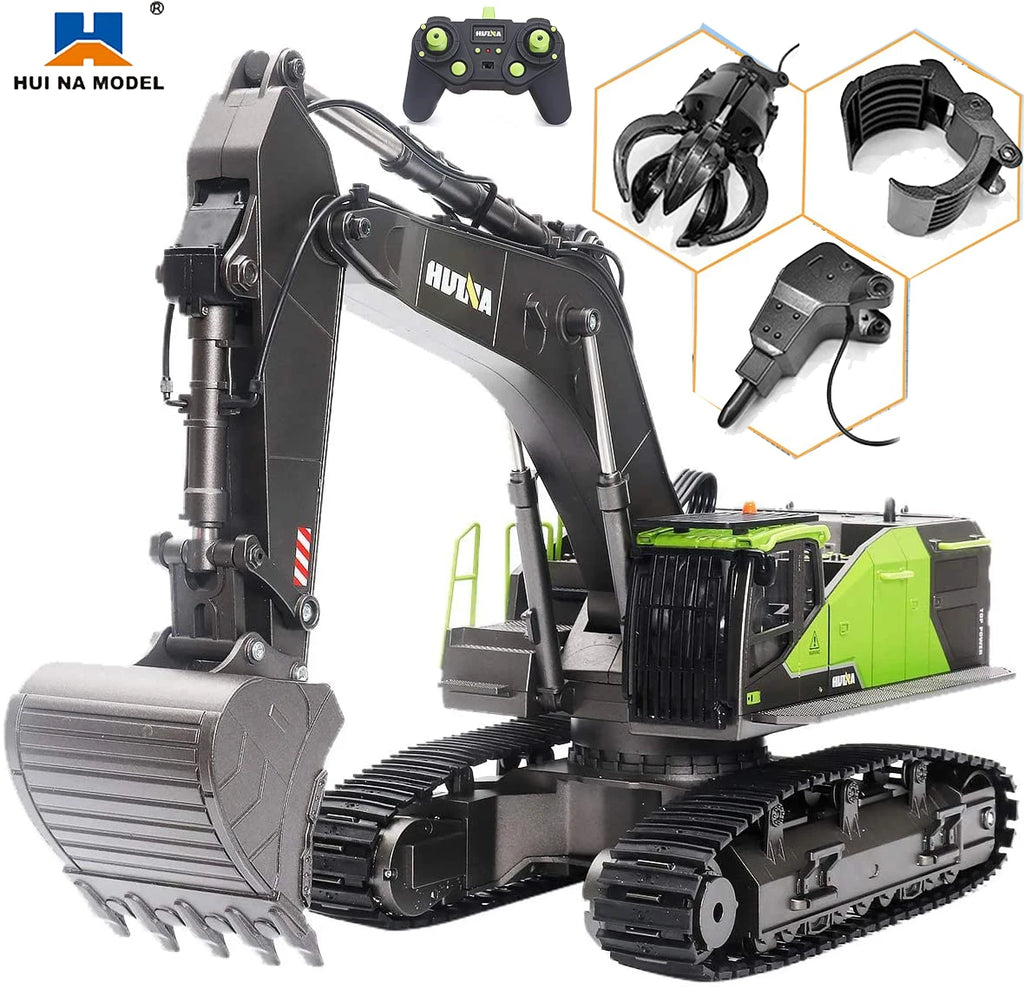Kit de Accesorios de Aleación para Excavadora RC Huina 1593