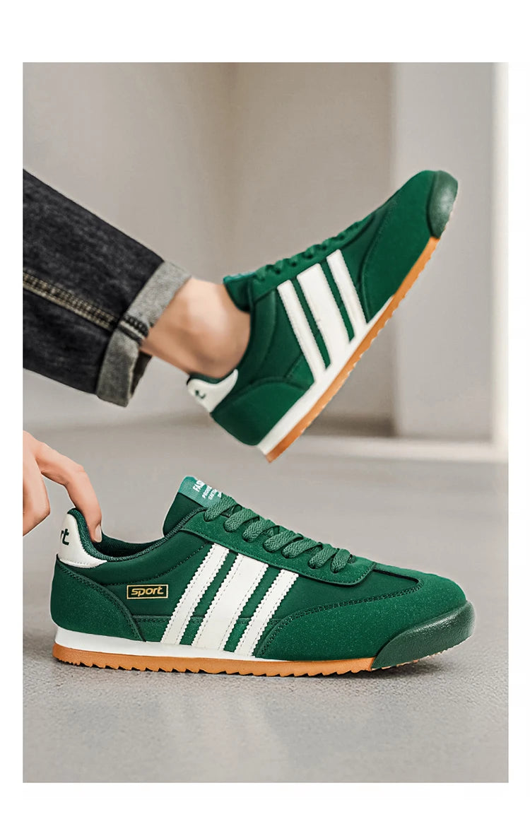 Zapatos Ligeros Estilo Forrest Gump para Hombre, Zapatillas Antideslizantes con Superficie Suave, Zapatos Casuales Retro Versátiles
