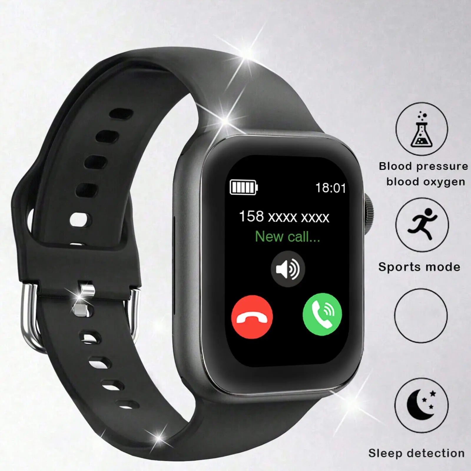 Reloj Inteligente con Llamadas y Múltiples Modos Deportivos