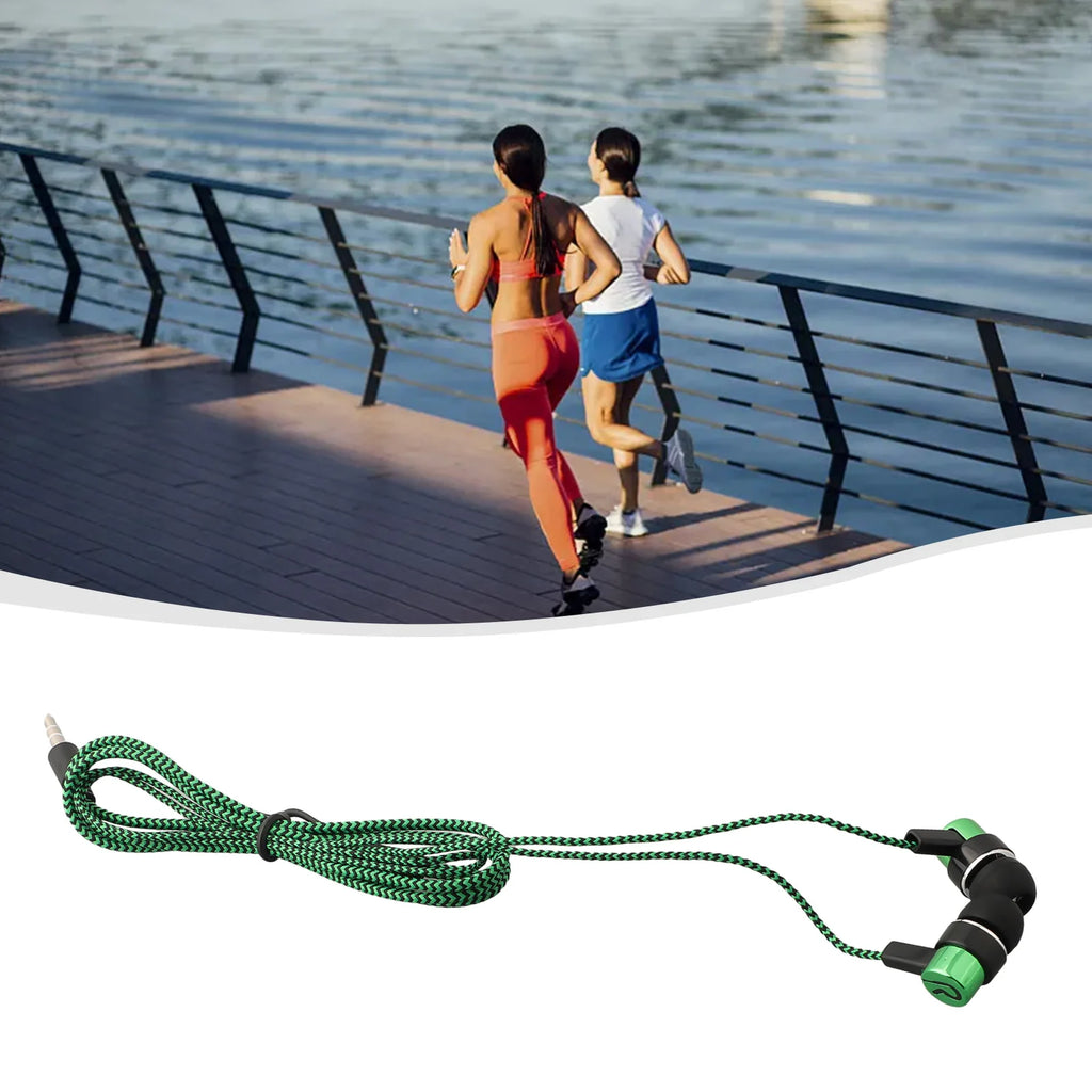 Experimente graves potentes con auriculares internos con cable, auriculares estéreo de 3,5 mm para dispositivos móviles, diseño con aislamiento de ruido
