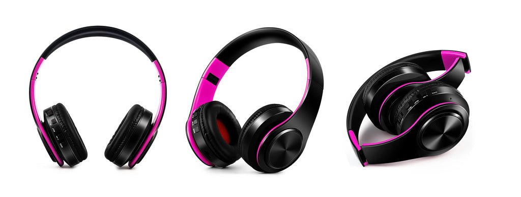 Auriculares Bluetooth 5.3 Inalámbricos con Micrófono y Radio FM