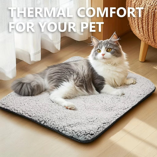Almohadilla Autocalentable para Mascotas – Manta Térmica Lavable