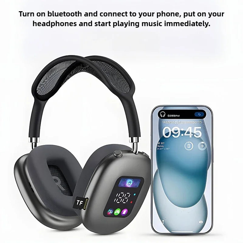 AKZ MAX600 Auriculares ANC Pantalla a Color