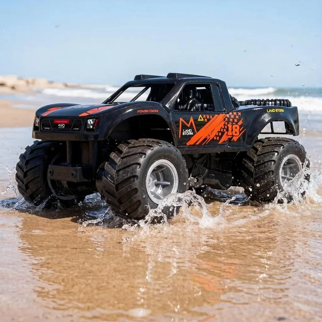 Auto RC Anfibio JJRC Q156 4WD 2.4G Control Remoto Todoterreno