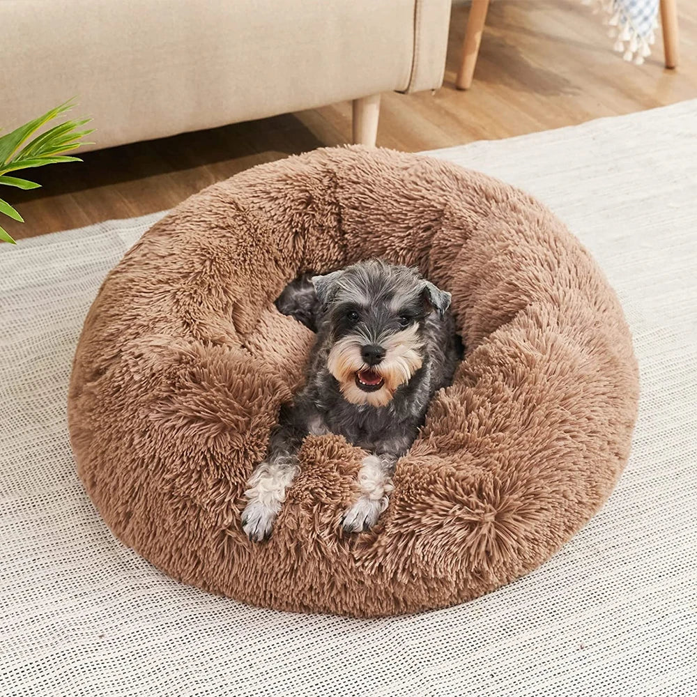 Cama Redonda para Mascotas Super Suave | 6 Tamaños 40-90cm