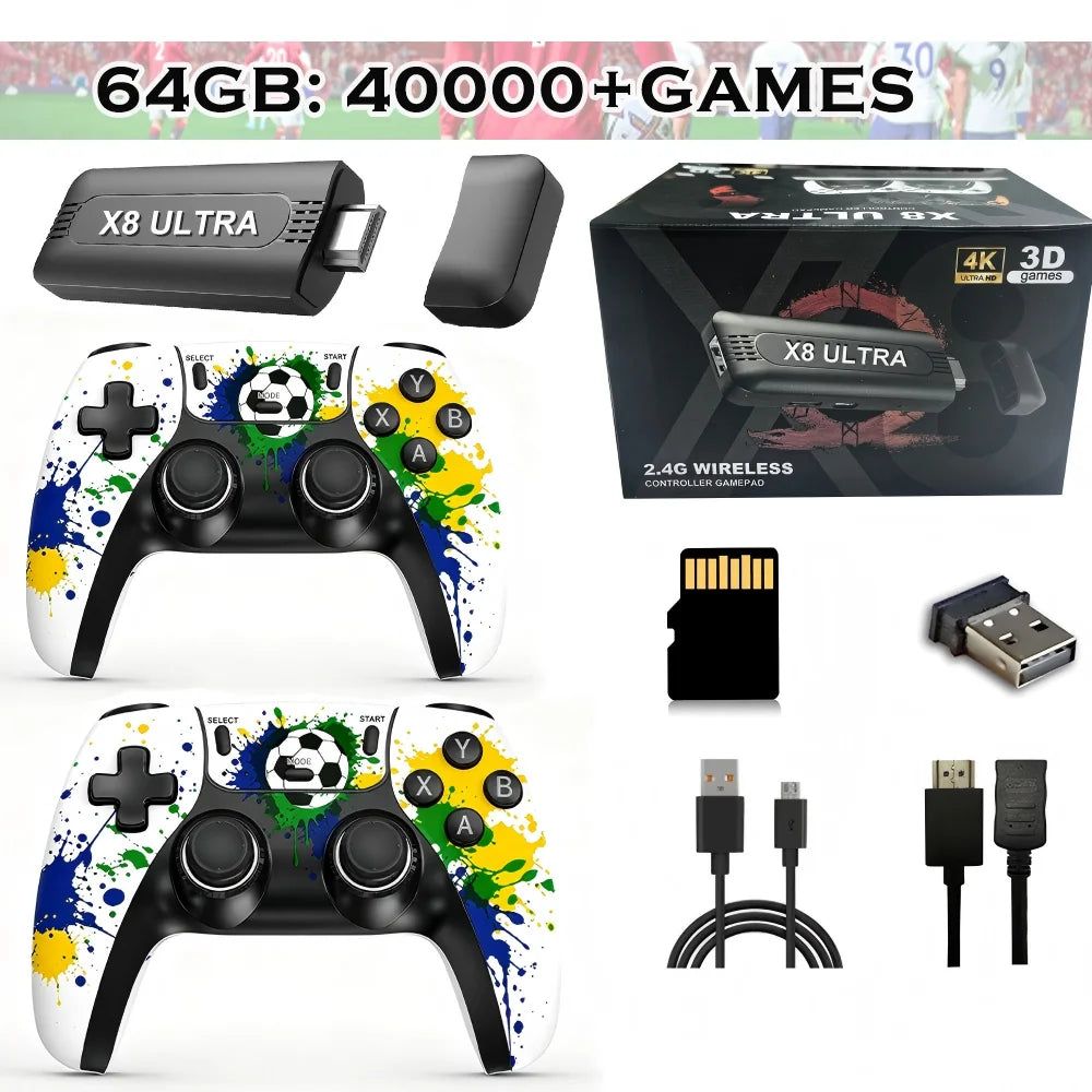 Consola de Juegos Retro 4K HD +50000 Juegos
