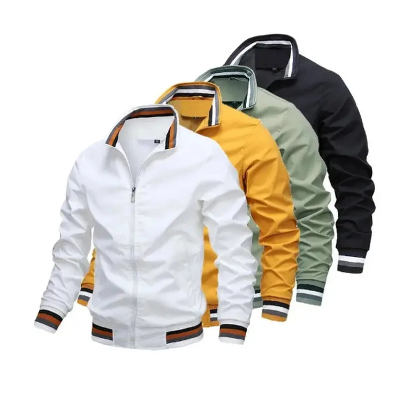 Chaqueta Cortavientos Hombre | Bomber Impermeable Primavera