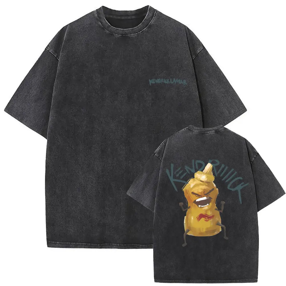 Camiseta Vintage Kendrick Lamar, Hip Hop Oversize, Unisex