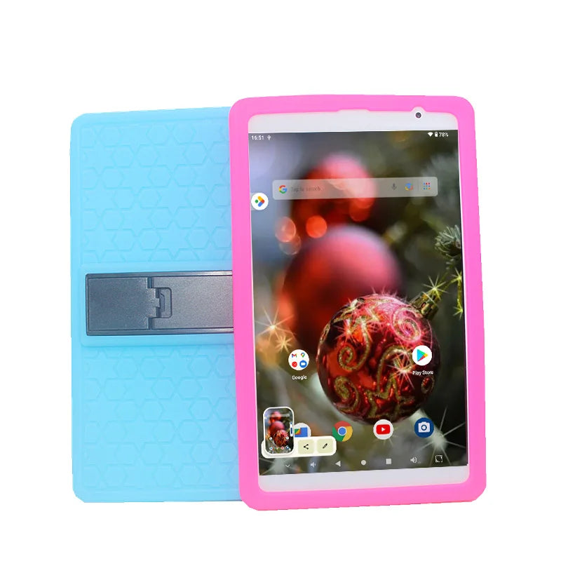 Tablet PC Google Play de 8'' con Android 11, Quad Core, 2GB de RAM, 32GB de ROM, A133, Pantalla IPS de 1280x800, Ultradelgada, Allwinner, Cámaras Duales, Wifi, Netbook
