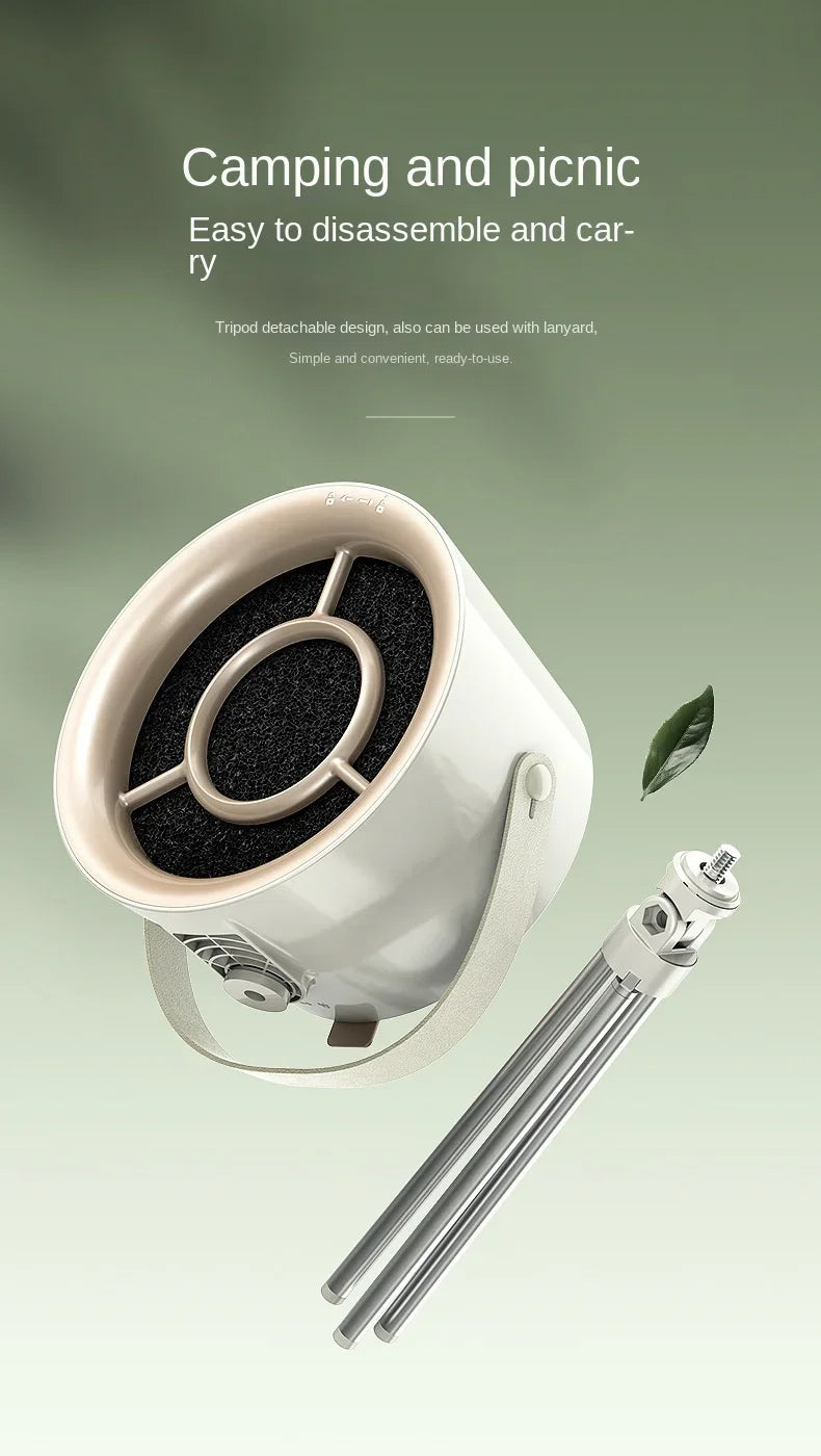 Nuevo Campanas extractoras de escritorio USB, extractor portátil alimentado por USB, Extractor de capó de cocina pequeño, campana extractora de succión grande para barbacoa