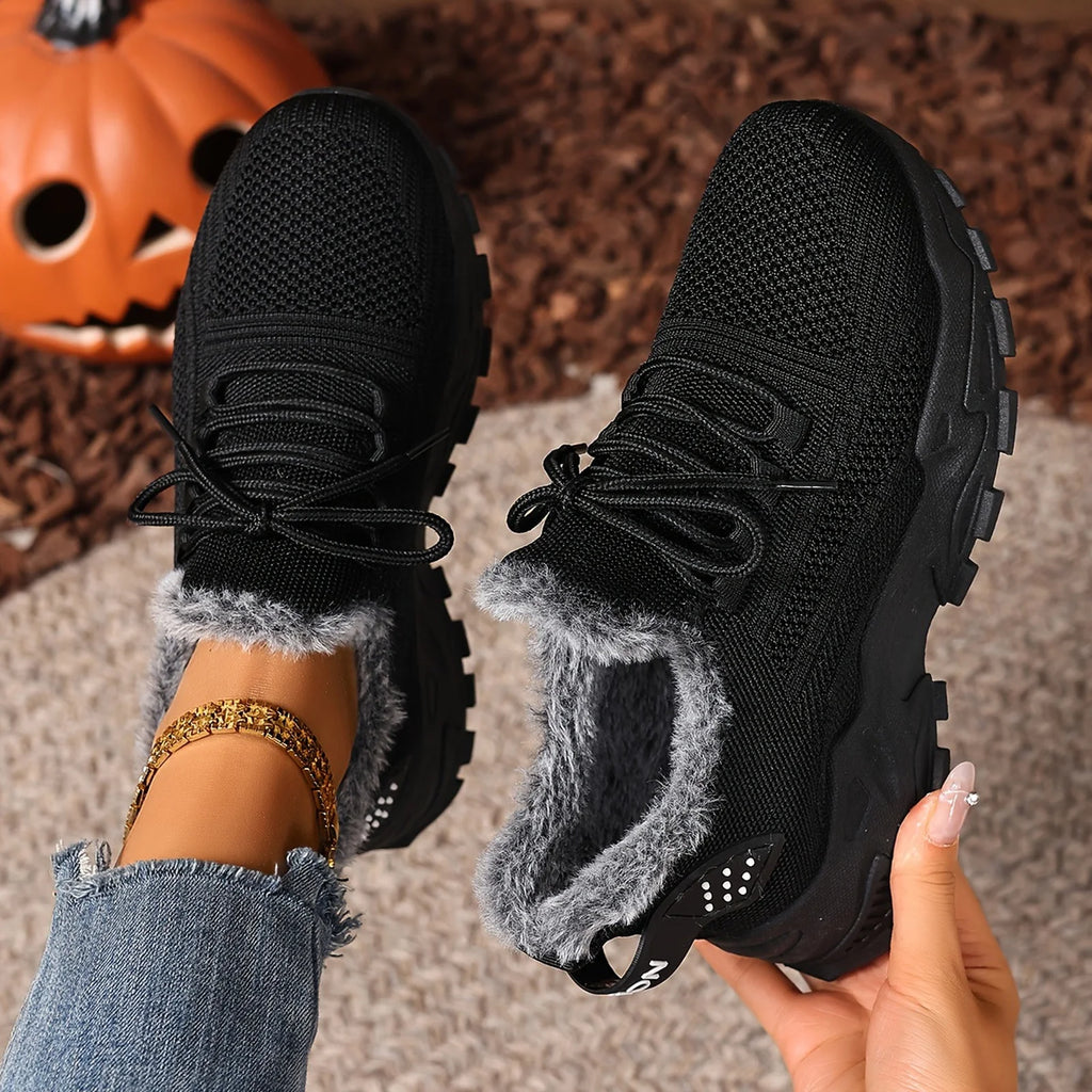 Zapatillas Deportivas de Invierno para Mujer - Suela Antideslizante