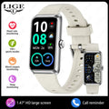 Smartwatch LIGE con pantalla táctil 1.47 pulgadas y 100+ modos deportivos