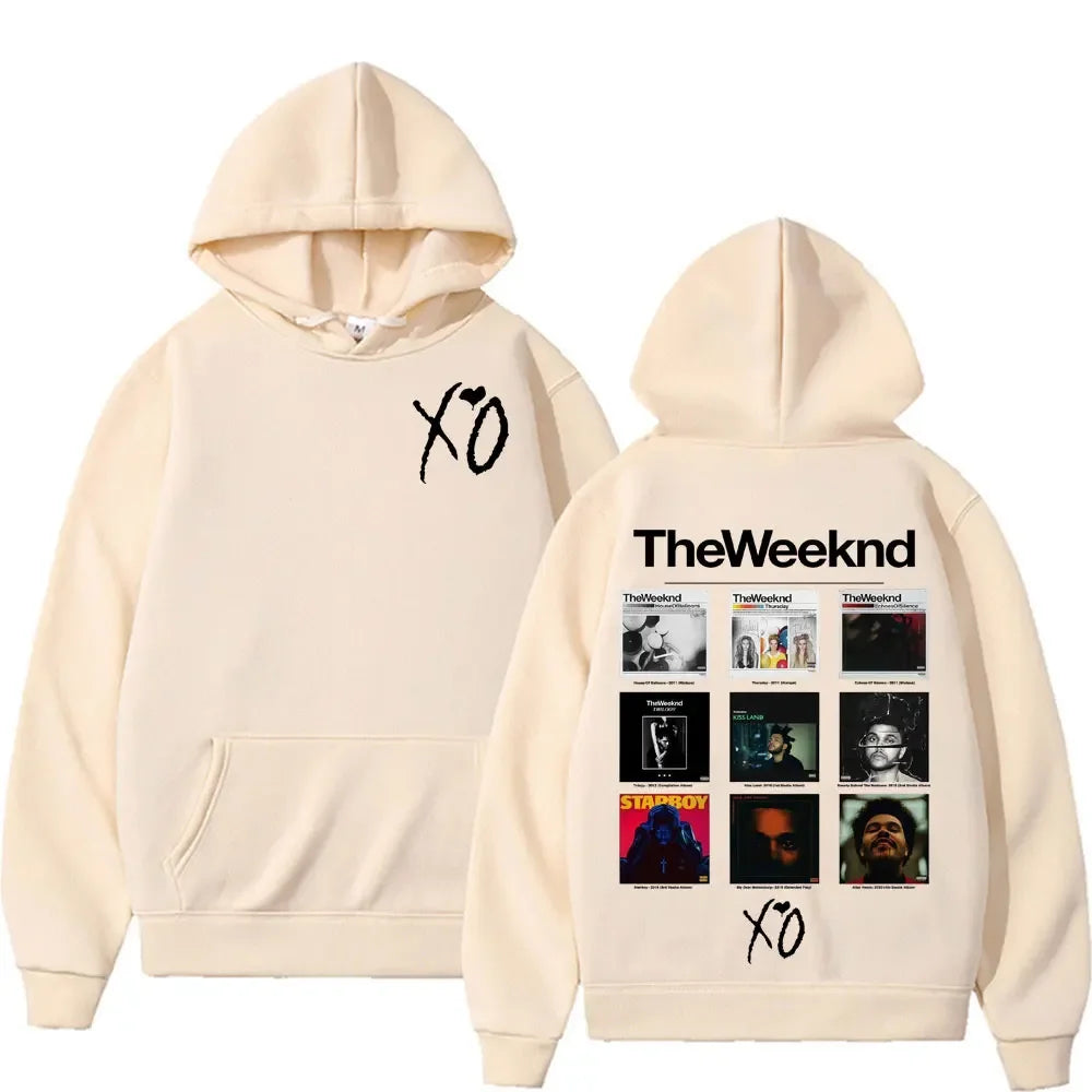 Buzo con Capucha The Weeknd | Hoodie Gráfico Unisex Hip Hop