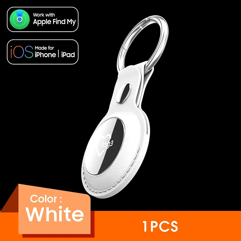Etiqueta Inteligente con Localizador Antipérdida para Apple Find My, con Alerta Sonora y GPS para Llaves, Carteras, Autos y Mascotas, Solo para iOS, iPhone y iPad