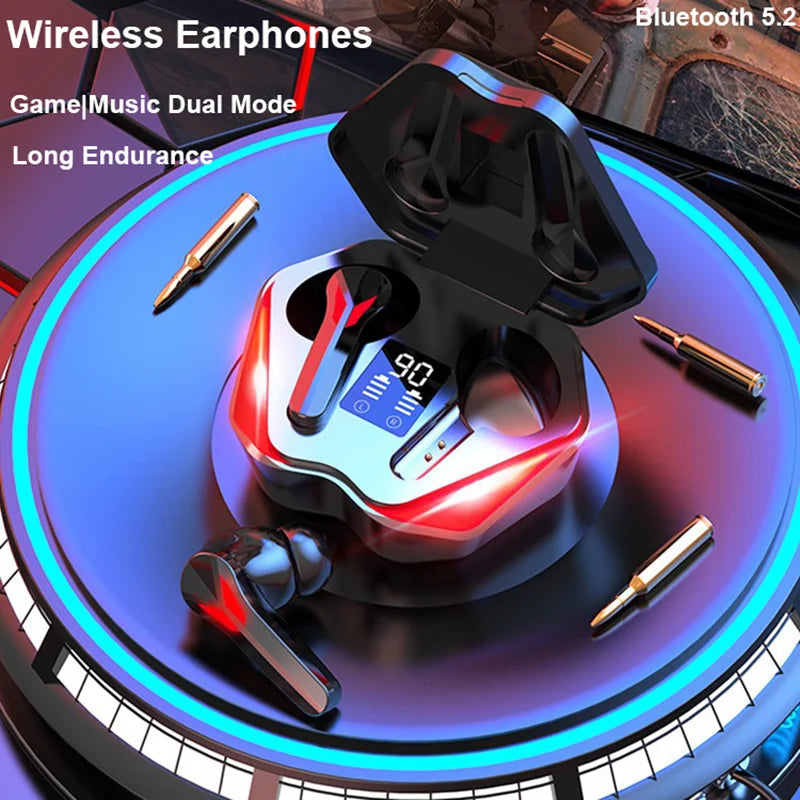 Auriculares Inalámbricos TWS Bluetooth 5.3 con Cancelación de Ruido