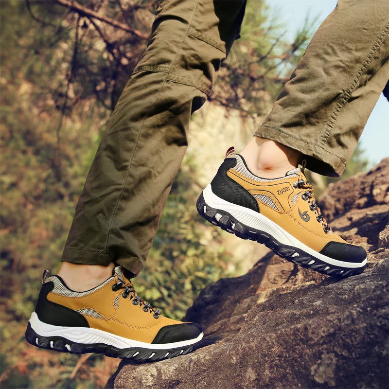 Zapatos de hombre, zapatos informales de cuero para hombre, zapatillas de deporte para primavera, Otoño e Invierno, tenis masculinos, zapatos ligeros para caminar
