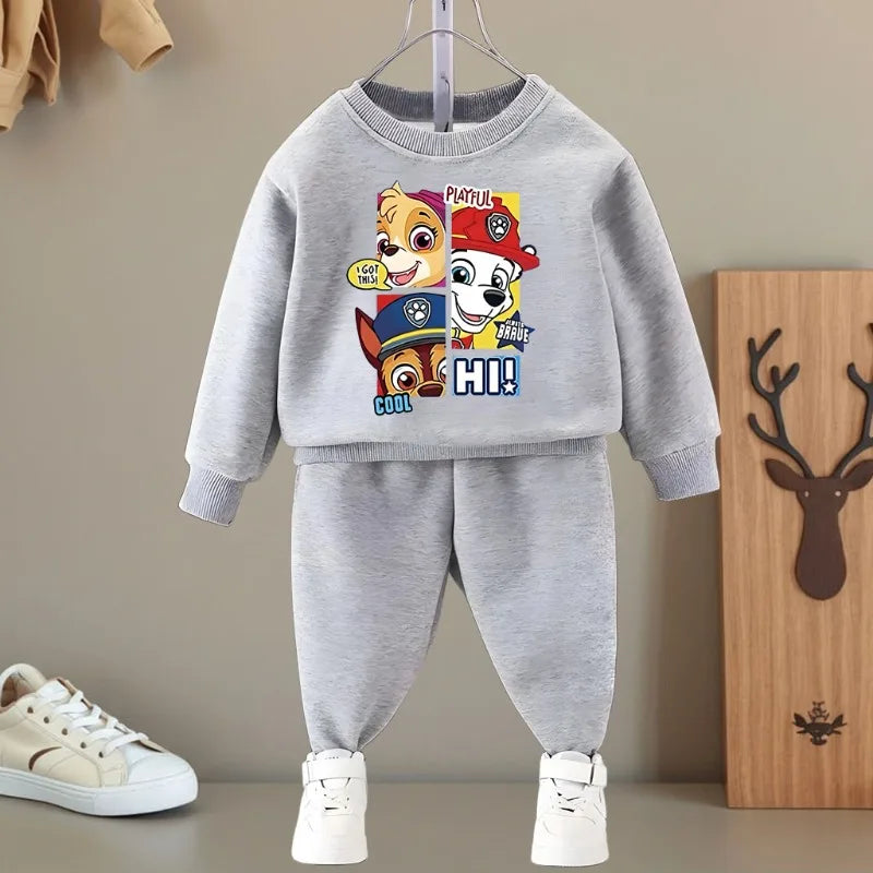 Conjunto de buzo y pantalón PAW PATROL para niñas