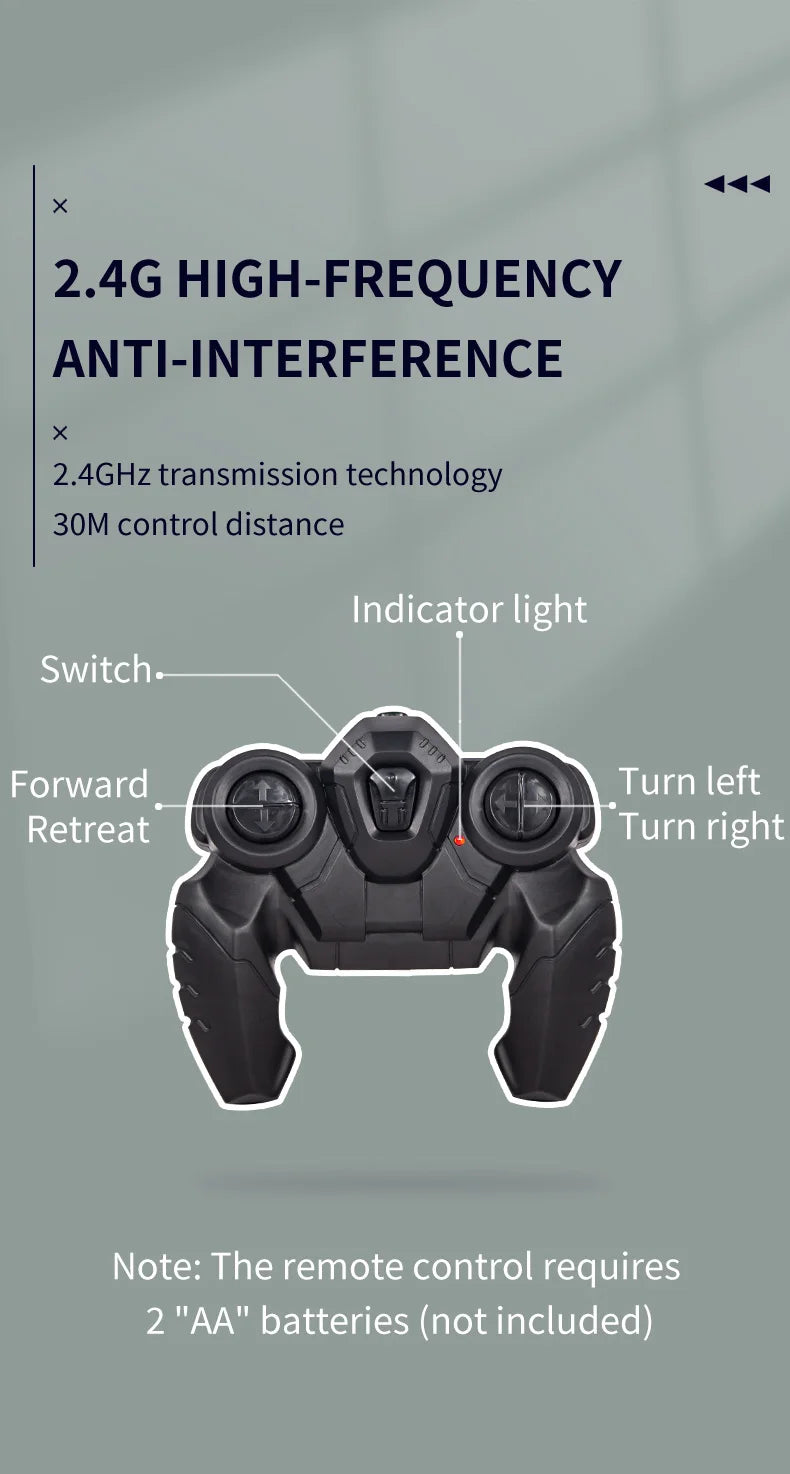 Auto RC Anfibio JJRC Q156 4WD 2.4G Control Remoto Todoterreno