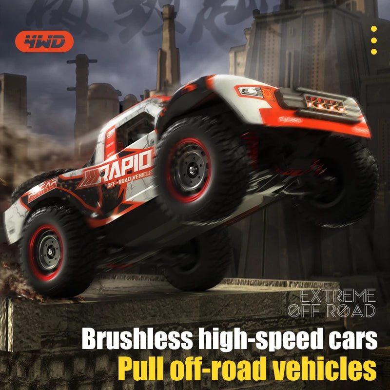 Coche RC Desierto Q130 1/14 4WD Alta Velocidad