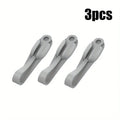 3 clips para cables elegantes: organizador sin esfuerzo para cables sin enredos, seguros y adhesivos - perfectos para uso en el hogar y la oficina