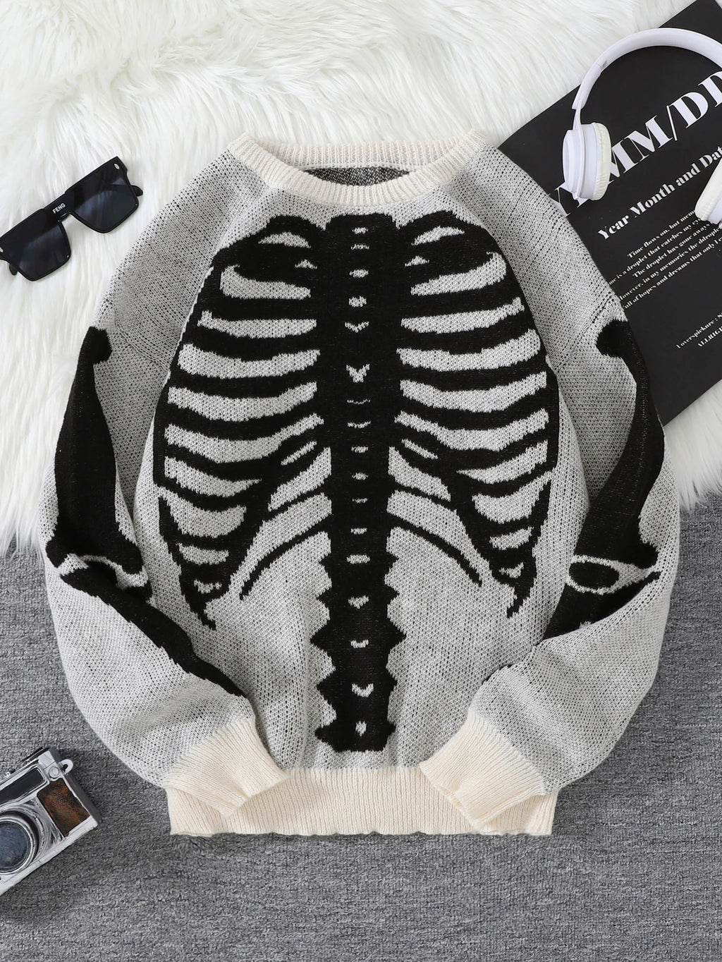 Nuevo Popular Otoño e Invierno Backbone Jacquard patrón pulóver suéter Casual cuello redondo tejido jersey de los hombres