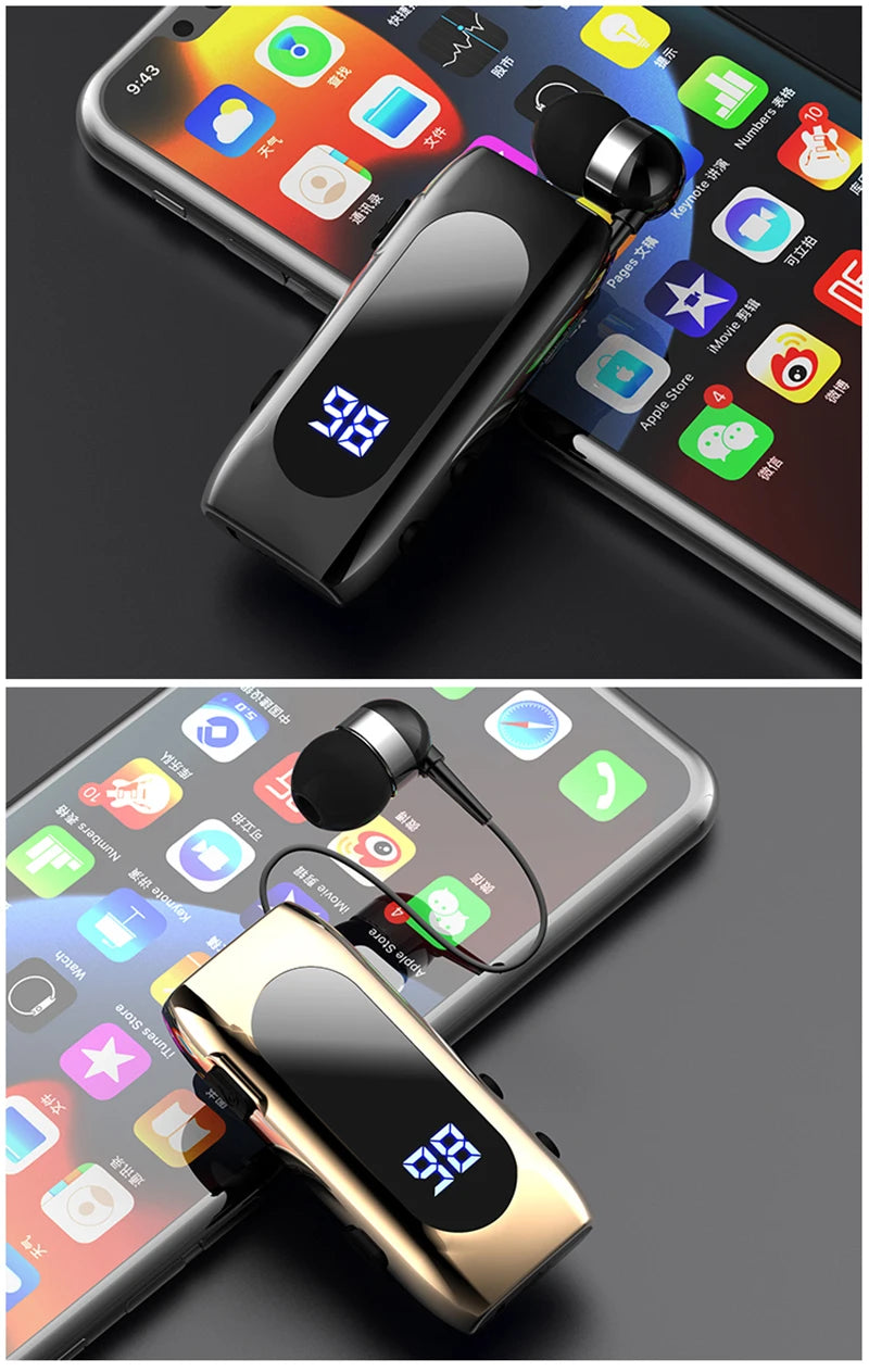 K55 Auriculares Bluetooth con Pantalla LED Digital