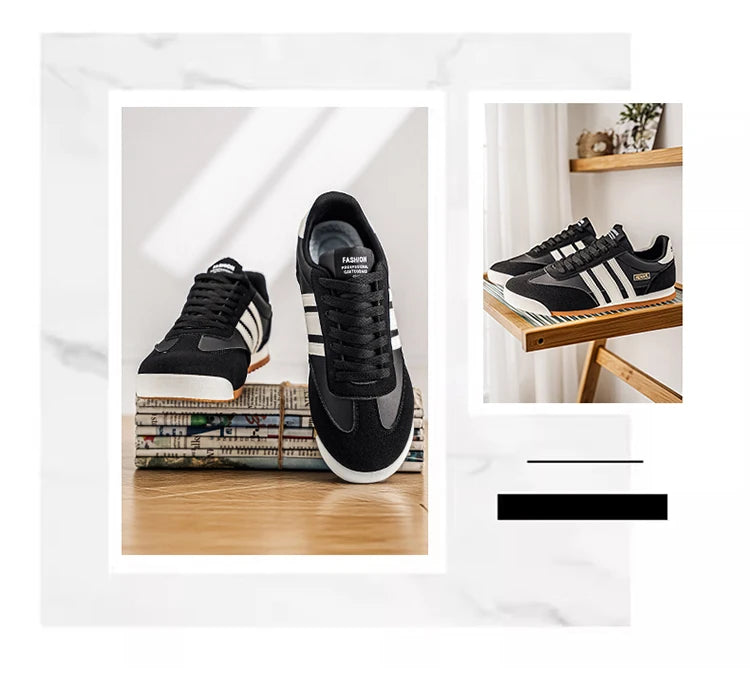 Zapatos Ligeros Estilo Forrest Gump para Hombre, Zapatillas Antideslizantes con Superficie Suave, Zapatos Casuales Retro Versátiles