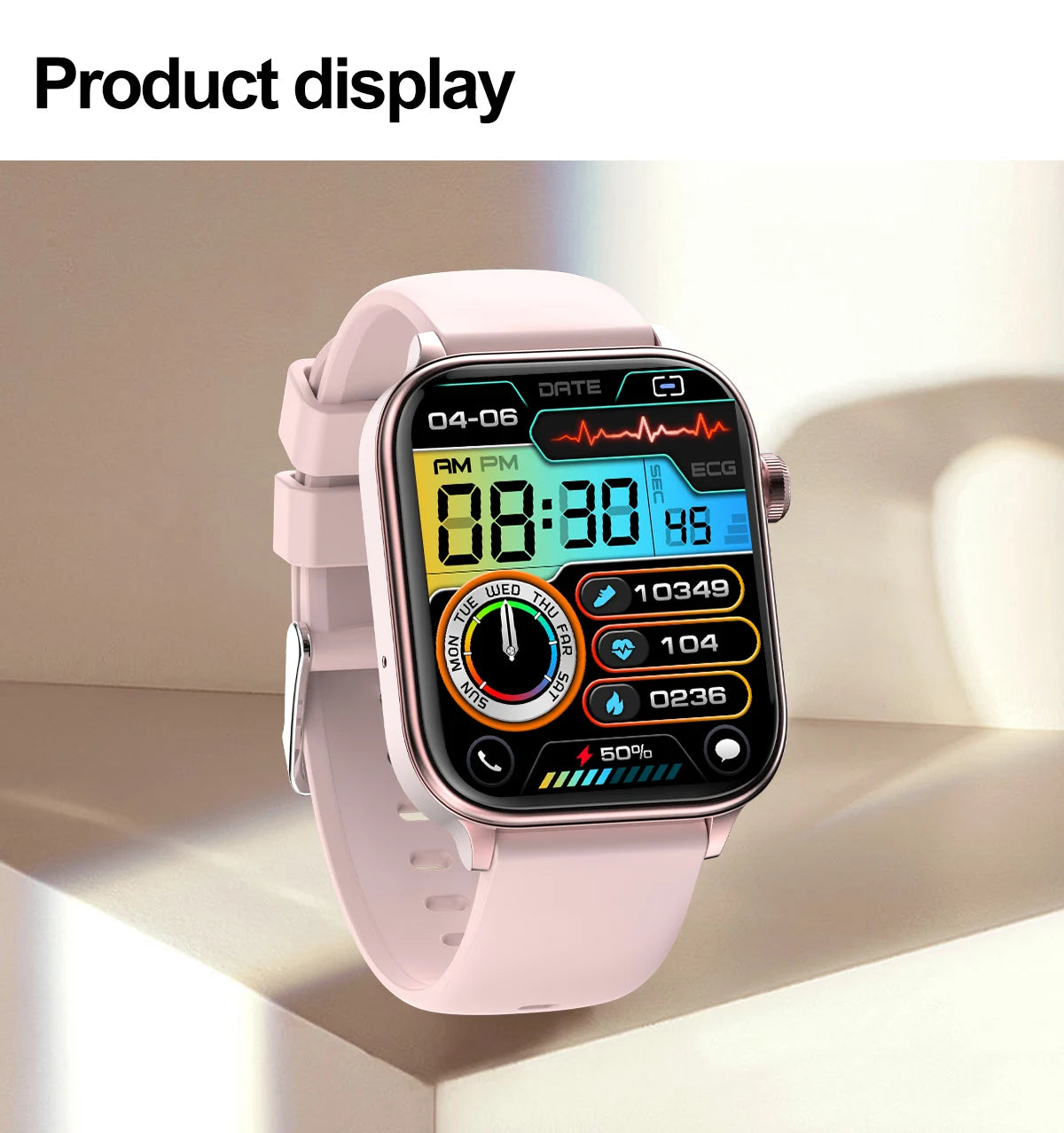 Reloj Inteligente ECG+PPG Bluetooth para Xiaomi