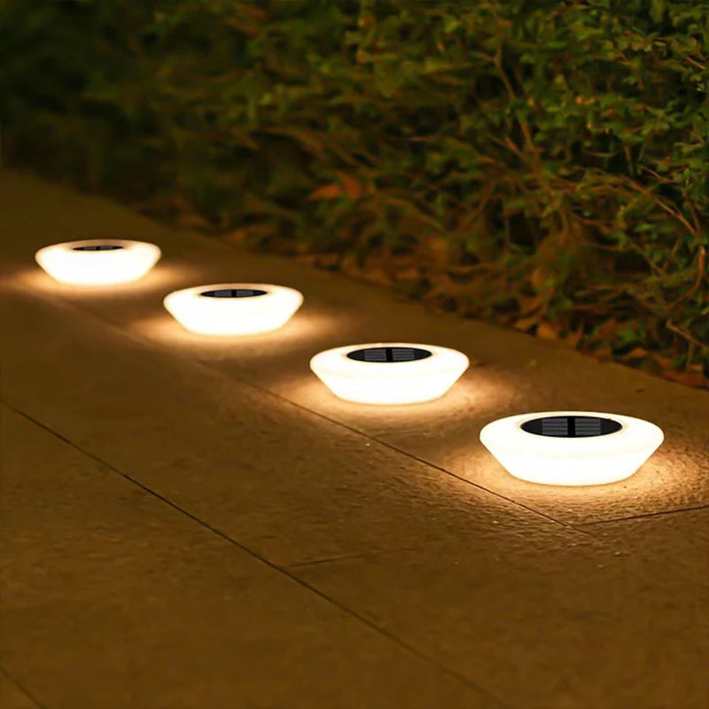 Luz Solar para Jardín, Paquete de 1/2/3/4 Unidades, Impermeable para Exteriores, Lámpara para Caminos, Iluminación de Paisaje para Patio, Entrada y Pasillos