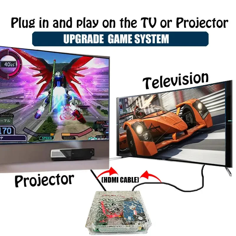 Consola de Juegos Retro LZAKMR X9 1TB con Más de 70,000 Juegos |   Más de 60 Emuladores |   Salida HD 4K |   Caja de Juegos para el Hogar Plug & Play para WII, PSP, PS2 y XBOX