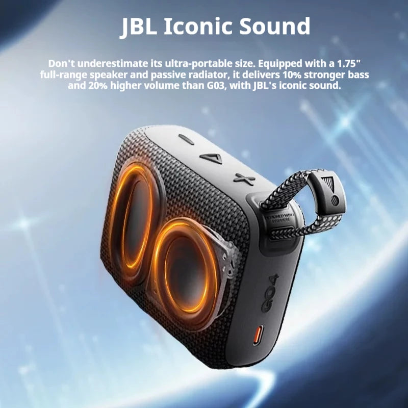 Parlante Bluetooth JBL Go 4 Portátil Impermeable