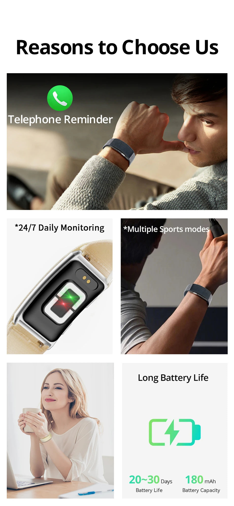 Reloj Inteligente ECG con Presión y Ritmo Cardíaco