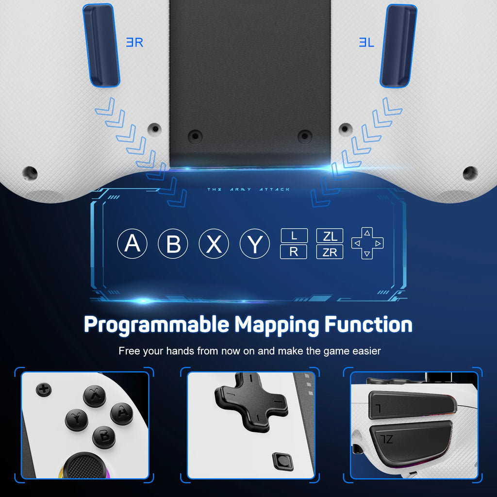 Control Inalámbrico Bluetooth para Nintendo Switch, OLED y Lite, Gamepad, Accesorios de Juego, Mando