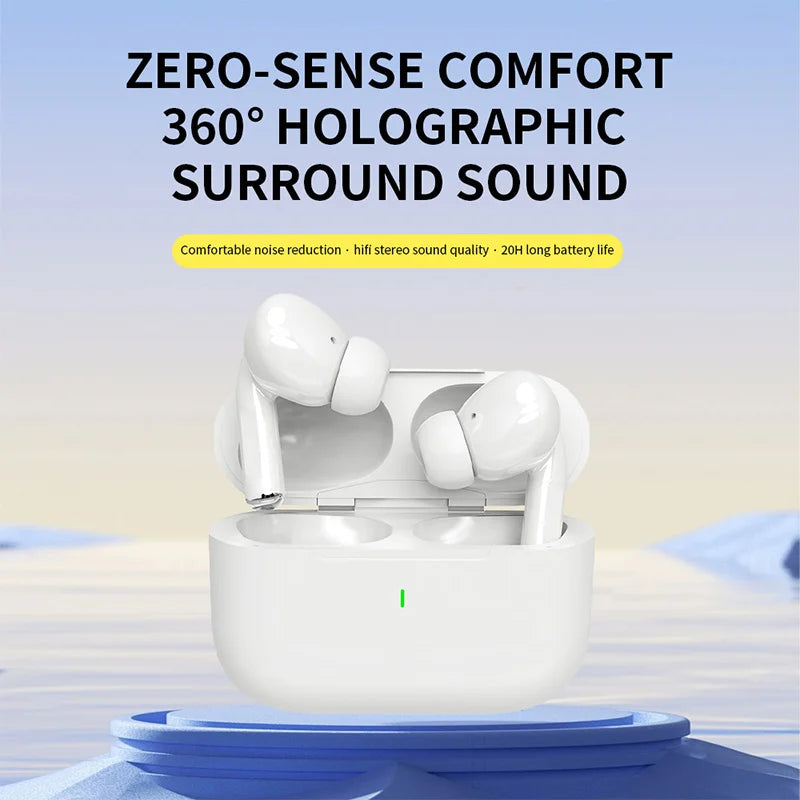 Auriculares Bluetooth TWS HiFi con Micrófono y Estuche de Carga