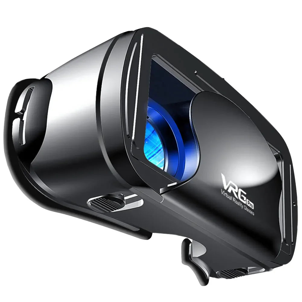 VRG Pro gafas de realidad Virtual VR dispositivos de auriculares Viar gafas de casco 3D lentes inteligentes para teléfono inteligente juego de teléfono móvil