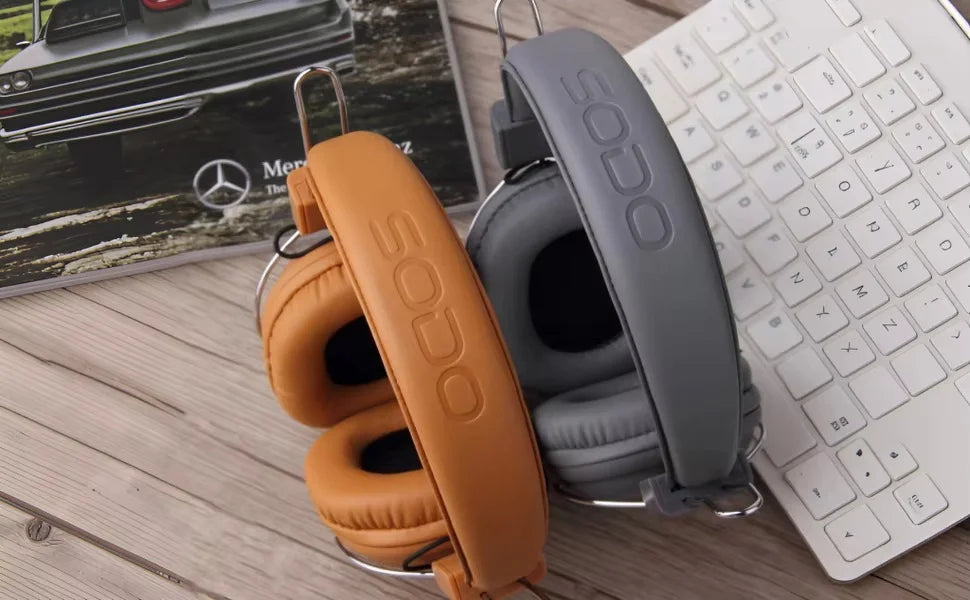 SODO SD-1004 Auriculares Bluetooth 5.3 HiFi Plegables