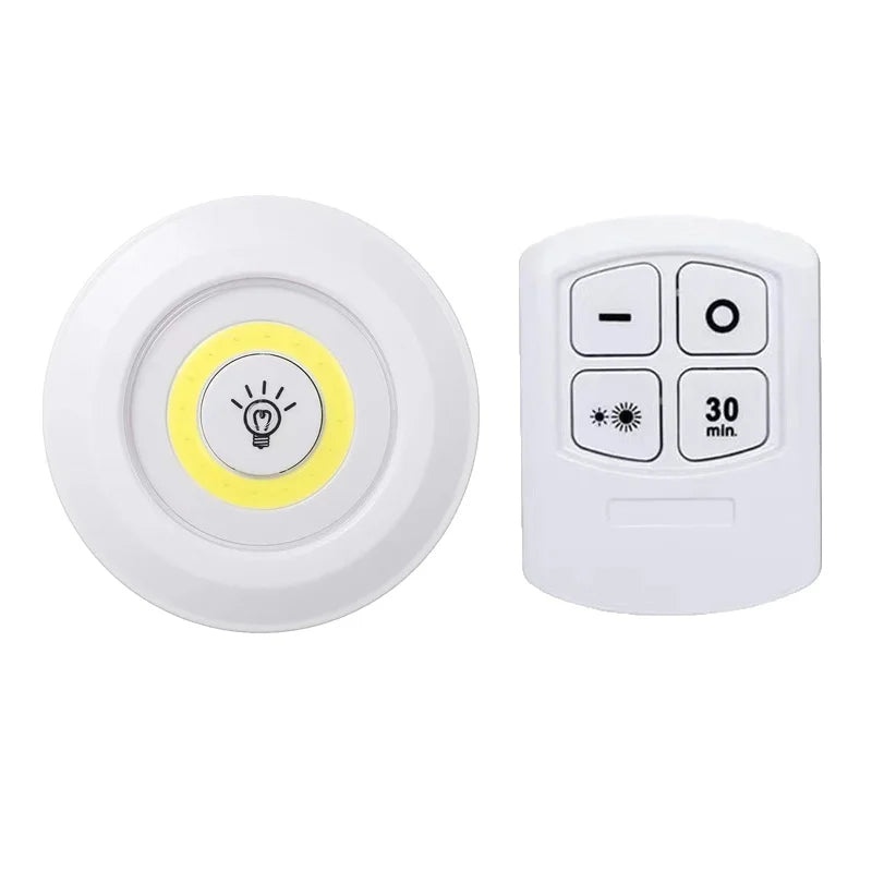 Luz LED Regulable para Gabinete con Control Remoto