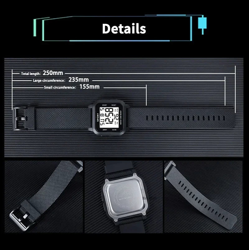 MAYZHISU Set de Relojes Deportivos para Parejas