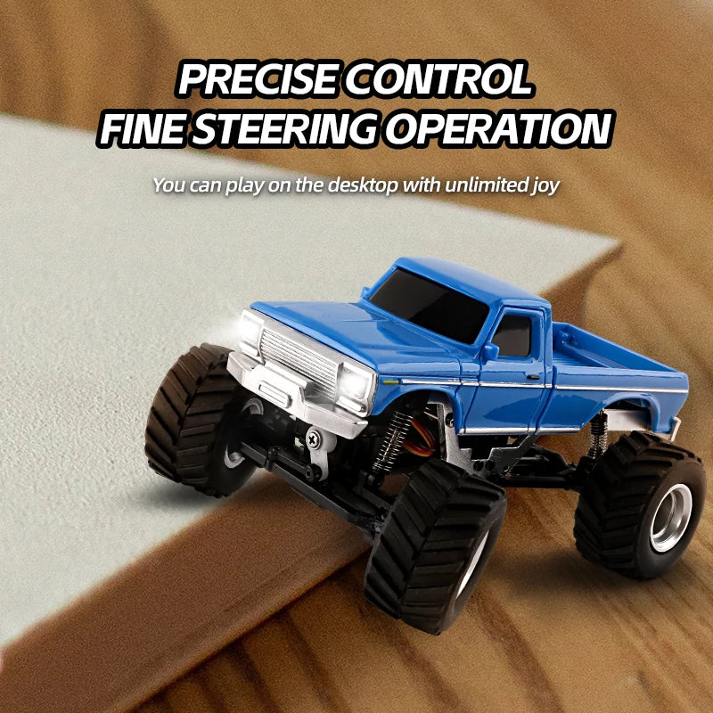 Coche Teledirigido Mini Crawler RC 4WD 1/36 con Luces