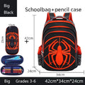 Mochila Escolar para Niños con Patrón de Araña