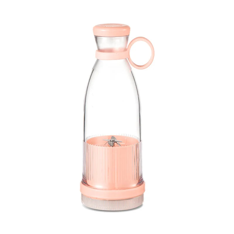 Taza exprimidora eléctrica, licuadora de 6 hojas, máquina para batidos, herramienta portátil USB para mezclar leche y fruta, Mini licuadora de jugo fresco