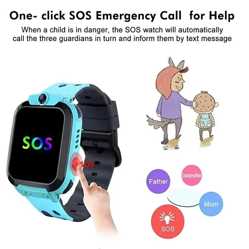 Reloj Inteligente Lenovo Niños 5G GPS Cámara
