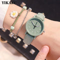 YIKAZE Reloj de Cuarzo Retro para Mujer