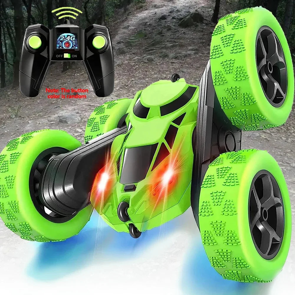 Coche Acrobático RC 2.4 GHz, Deriva, Doble Cara, Acrobacias Todoterreno