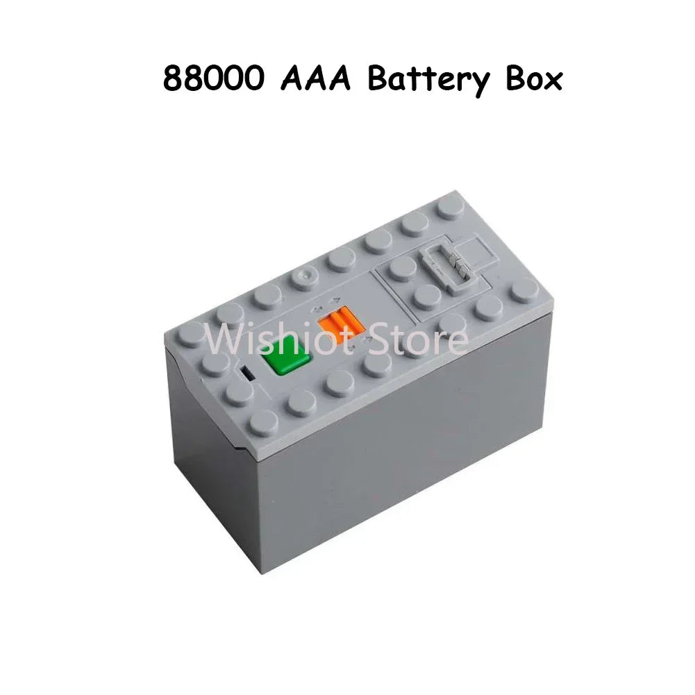 Funciones de energía técnica MOC compatibles con Legoeds, Motor M 8883, Control remoto modificado, grupo de energía, tren, caja de batería de litio 9686