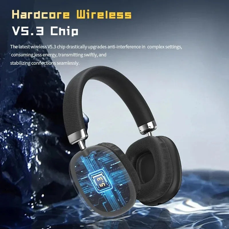 Auriculares Diadema de Tela HiFi Cancelación Ruido