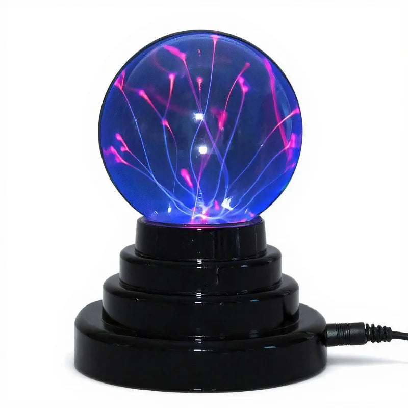 Lámpara de Plasma en Esfera Táctil LED para Decoración