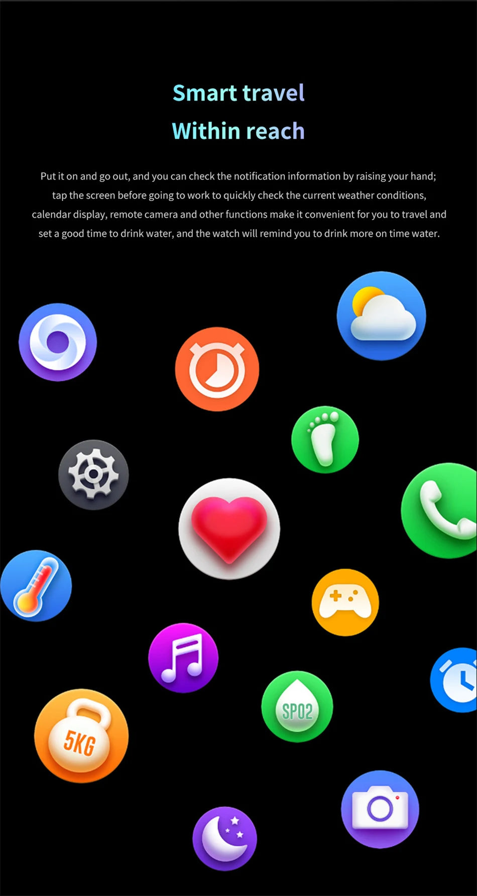 Reloj Inteligente 4 Pro GPS AMOLED Bluetooth